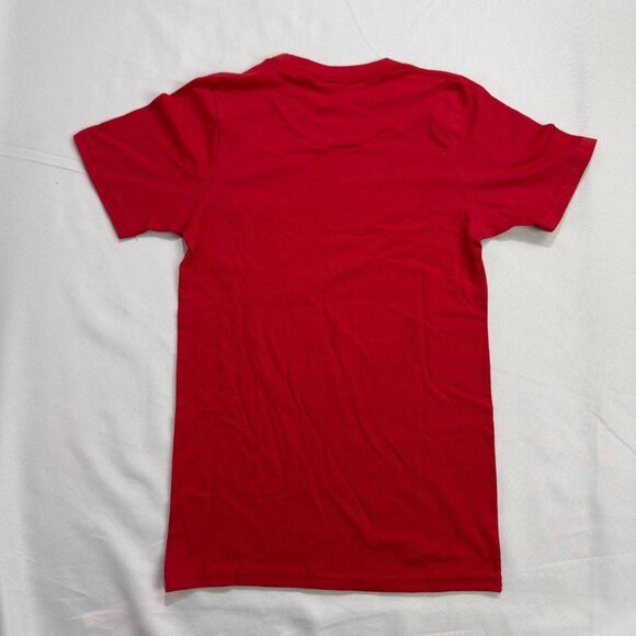 Royal Apparel T-Shirt Unisex XS Red Cotton Soft Lightweight Casual Basic Tee - Picture 3 of 5